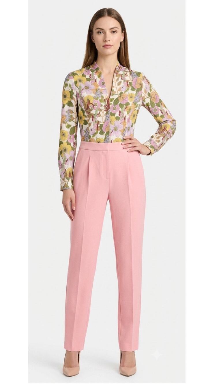 NWT Tuckernuck Adalie Jumpsuit in Wildflower Fields Pink Multi - Size: 8